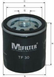 Фільтр мастила M-FILTER TF30 (фото 1)