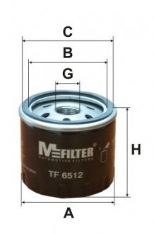 Фільтр мастила M-FILTER TF6512 (фото 1)
