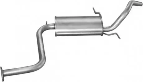 Глушитель задн. MAZDA 323 POLMOSTROW 12.04