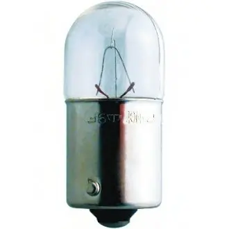 Автолампа Standard R10W BA15s 10 W прозрачная PHILIPS 13814CP (фото 1)