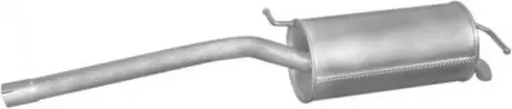 Глушник задн. VW CADDY POLMOSTROW 30.266
