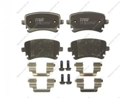 Колодка гальм. диск. AUDI, VW T5 задн. TRW GDB1516