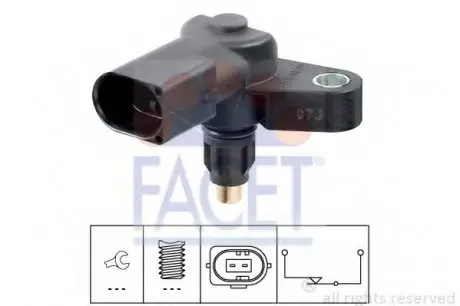 Датчик заднього ходу MB Vito 639 96- FACET 7.6253