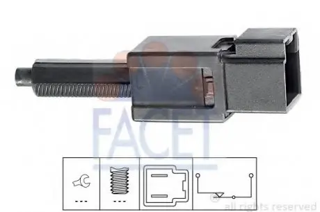 Датчик включения стоп-сигнала FACET 7.1165