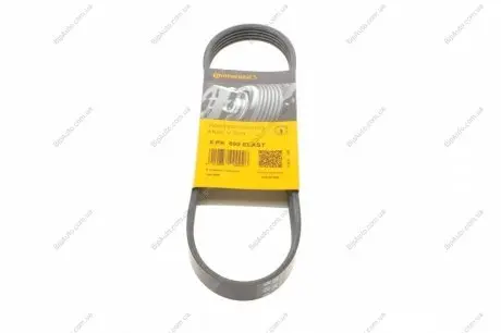 Пас поліклиновий Ford Fiesta/Fusion CONTINENTAL Contitech 5PK690 ELAST