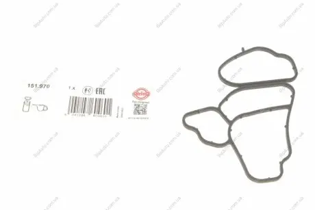 Прокладка корпуса фільтра оливи BMW X5/X6 3.0/3.5 ELRING 151.970