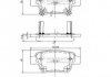 Гальмівні колодки Nipparts J3612030