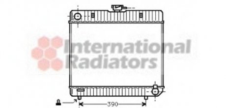 Радіатор охолодження двигуна MB W123/W126 MT 76-84 Van Wezel 30002042