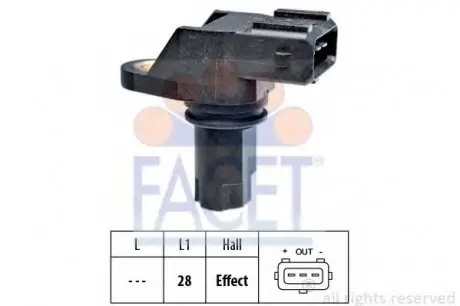 Датчик частоти обертання валу FACET 9.0349