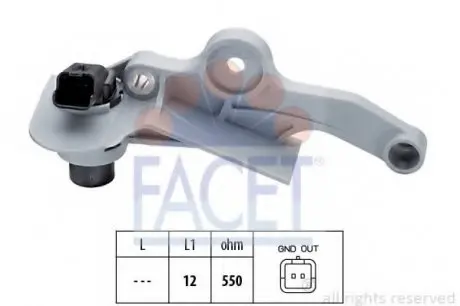 Датчик частоти обертання валу FACET 9.0299