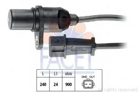 Датчик частоты вращения вала FACET 9.0279