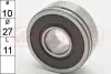 Підшипник B1050-2rs (27x10x11) ERA 218006