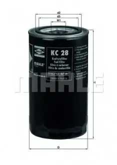 Фильтр топл. (TRUCK) (Knecht-Mahle) MAHLE / KNECHT KC28