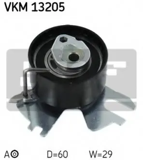 Натяжной ролик, ремень ГРМ SKF VKM 13205