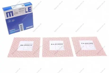 Комплект колец на поршень MAHLE MAHLE / KNECHT 04005N0