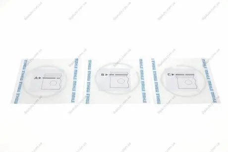 Кільця поршневі MAHLE 030 77 N1 MAHLE / KNECHT 03077N1