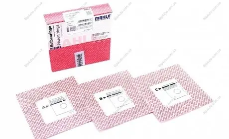 Комплект колец на поршень MAHLE MAHLE / KNECHT 02955N2
