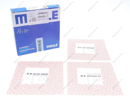 Комплект кілець на поршень MAHLE MAHLE / KNECHT 02992N0