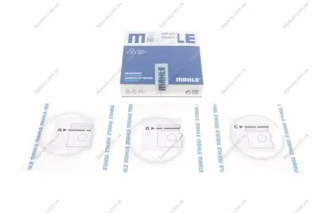 Комплект колец на поршень MAHLE MAHLE / KNECHT 02201N0