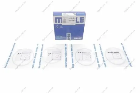 Комплект колец на поршень MAHLE MAHLE / KNECHT 01568N0