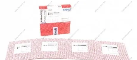 Комплект колец на поршень MAHLE MAHLE / KNECHT 01210N0