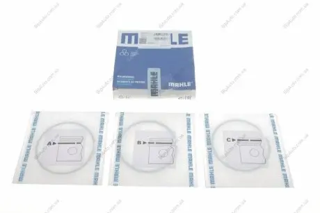 Кільця поршневі,комплект MAHLE MAHLE / KNECHT 00981N0