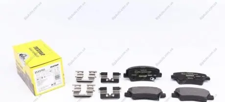 Тормозные колодки, к-кт. TEXTAR 2533701