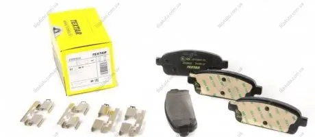 Гальмівні колодки дискові (TMD) TEXTAR 2509602