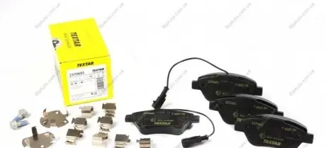 Тормозные колодки, к-кт. TEXTAR 2370601