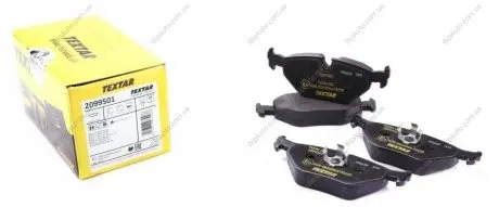 Тормозные колодки, к-кт. TEXTAR 2099501