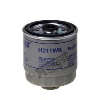 Фільтр паливний HYUNDAI HENGST FILTER H211WK (фото 1)
