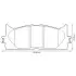 Гальмівні колодки передні Toyota Camry, Avalon / Lexus ES Jurid 572651J (фото 1)