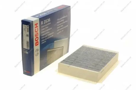 ФІЛЬТР САЛОНУ З АКТИВОВАНИМ ВУГІЛЛЯМ BOSCH 1 987 432 536