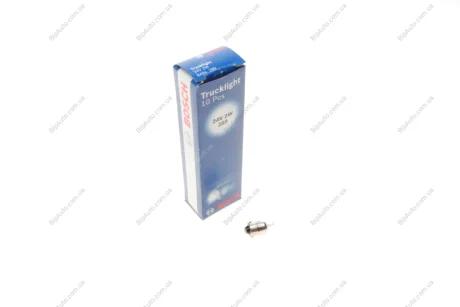 Лампа 24V T2W24V 2W BA9s BOSCH 1987302508
