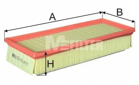Фильтр воздушный AUDI M-FILTER K751
