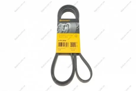 Пас поліклиновий MB Vito OM601/602 (AC)/ M111 (PS) CONTINENTAL Contitech 6PK2020