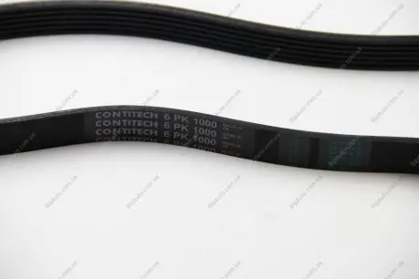 Пас поліклиновий MB OM601/602 (-PS) CONTINENTAL Contitech 6PK1000