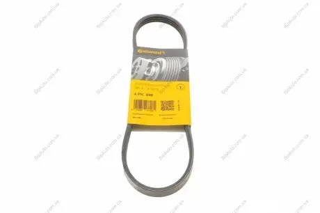 Пас поліклиновий Citroen Jumper 1.9TD 94-02 (ALT) CONTINENTAL Contitech 4PK698