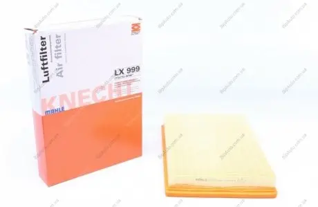 Фильтр воздушный (Knecht-Mahle) MAHLE / KNECHT LX999