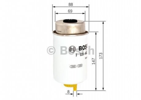 Топливный фильтр BOSCH F 026 402 088