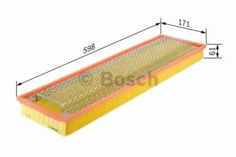 Воздушный фильтр BOSCH 1 457 433 601