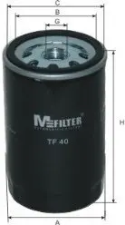 Фильтр масляный BMW M-FILTER TF40