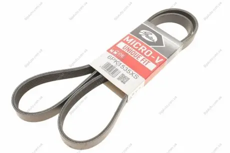 Ремінь генератора клиновий Gates 6PK1535XS