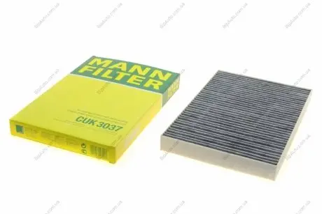 Фільтр, повітря у внутрішній простір MANN CUK3037