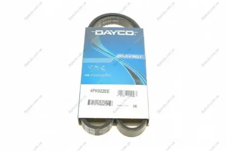 Доріжковий пас DAYCO 4PK922EE