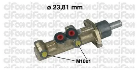 Циліндр гальм. головн. CIFAM 202-298