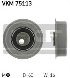 Ролик натяжителя ремня SKF VKM 75113