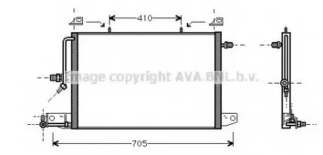 Радіатор кондиціонера AVA AVA COOLING AI 5117