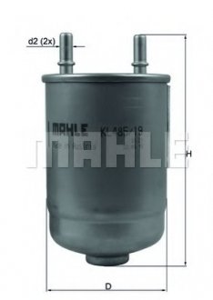 Топливный фильтр MAHLE / KNECHT KL485/19D (фото 1)