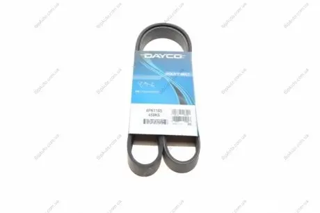 Ремінь генератора поліклиновий DAYCO 6PK1165
